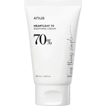 Image 1 of Anua Heartleaf Успокояващ крем за лице 70%, 100 ml