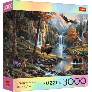 Trefl Пъзел Trefl от 3000 части - Дивата природа (99310)