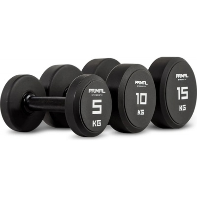 PRIMAL Urethane Dumbbell sada jednoruček 27,5 - 50kg