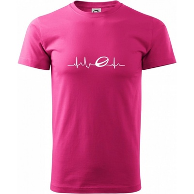 EKG Heavy New rugby tričko purpurové