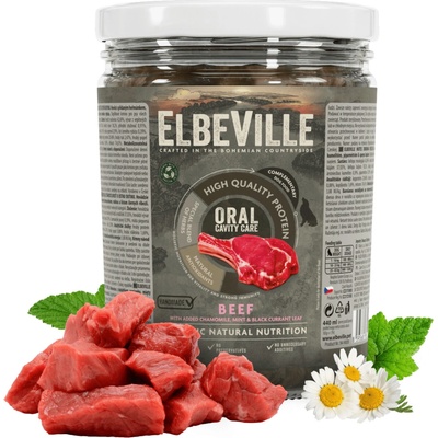 Elbeville dog Oral Cavity care hovädzie s harmančekom 440 ml