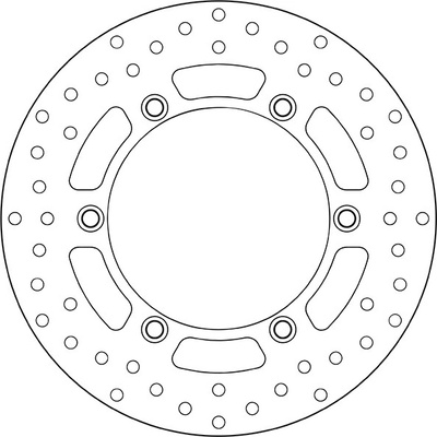 Zadný brzdový kotúč Brembo MOTO GUZZI 1000 DAYTONA RS 1996 -