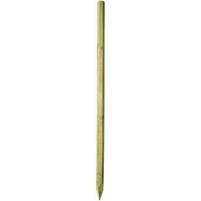 Drevený stĺpik, kôl na plot k lesníckemu pletivu, výška 200cm, priemer 50 mm
