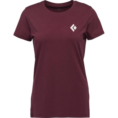 BLACK DIAMOND W EQPMNT FOR ALPINISTS SS TEE Burgundy
