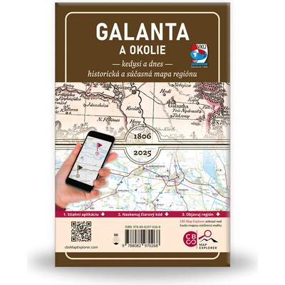 VKÚ Harmanec Porovnávacia mapa Galanta - Kedysi a dnes (s aplikáciou CBS Map Explorer)