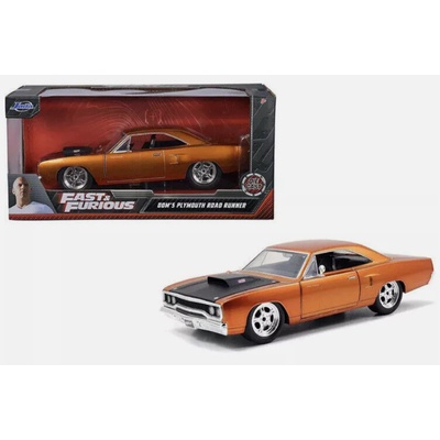 Jada Plymouth Dom's Charger Road Runner 1970 Fast & Furious 7 2015 Měděná S Černou 1:32