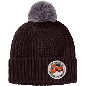 Jack Wolfskin Детска зимна шапка (beanie) Jack wolfskin Kid's Pompom Badge Beanie - Boysenberry (904-0912-0311)