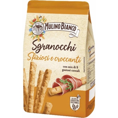 Mulino Bianco chrumkavé tyčinky grissini s mixom 8 cereálii 210 g
