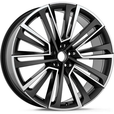 Škoda AQUARIUS 9x21 5x112 ET42 black metallic