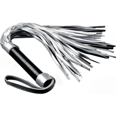 Love Toy Камшик с ресни Struggle My Flogger сребрист