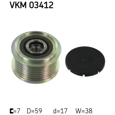 SKF Předstihová spojka SK VKM03412