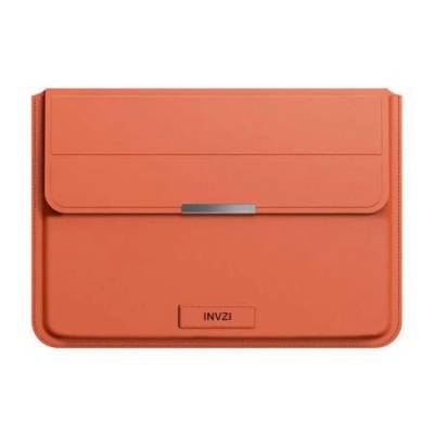 INVZI Кожен калъф INVZI с функция поддръжка за MacBook Pro/Air 13"/14", кафяв (CA118)