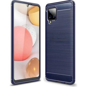 Izmael Carbon Shield TPU калъф за Samsung Galaxy A42 5G - Син KP9509 (9509)