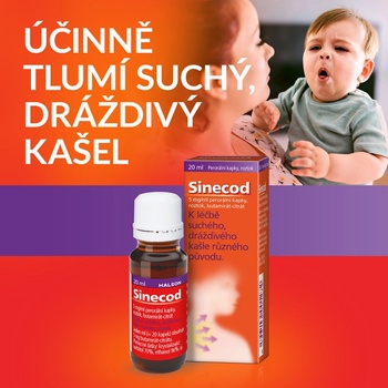 SINECOD POR 5MG/ML POR GTT SOL 1X20ML
