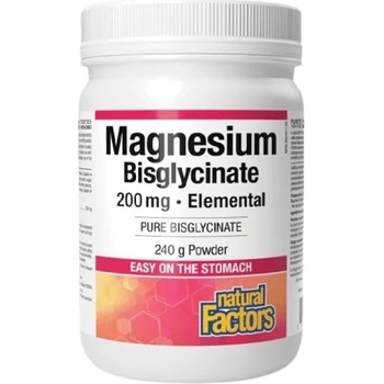 Natural Factors Magnesium Bisglycinate 200 mg [240 грама]