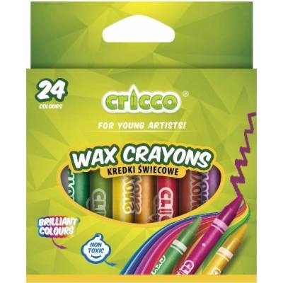 Cricco voskové pastelky 24 ks