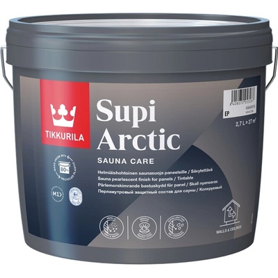 Tikkurila Deco SUPI ARCTIC Perleťovo efekt, akrylátový ochranný prostriedok 3 l