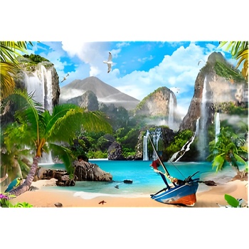 Диамантен гоблен 20 х 30 см. с дървена подрамка js25404