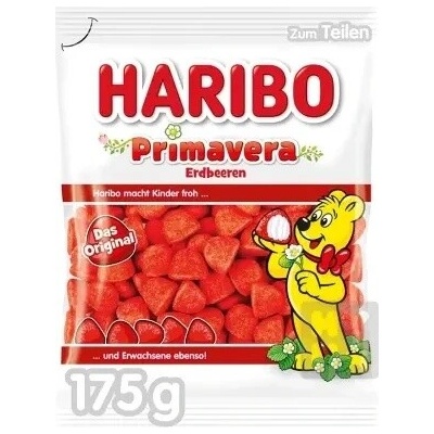 Haribo Primavera Erdbeeren marshmallow s příchutí jahod 175 g