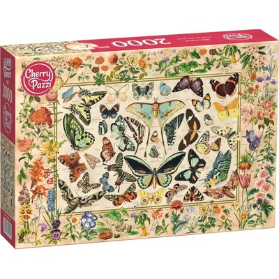 Cherry Pazzi - Puzzle Botanical World - 2 000 piese