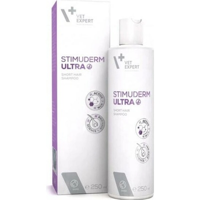 VetExpert Stimuderm ultra šampón pre krátkosrsté plemená psov 250 ml