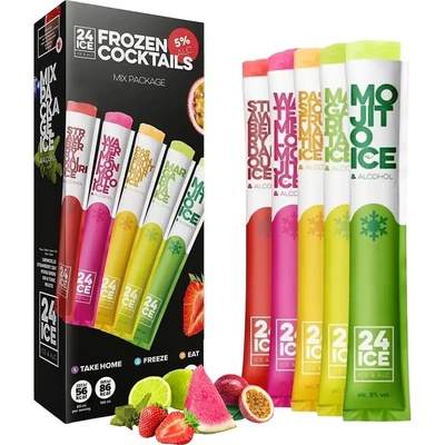 24ICE 5 PACK MIX mrazený koktail 5 x 65 ml