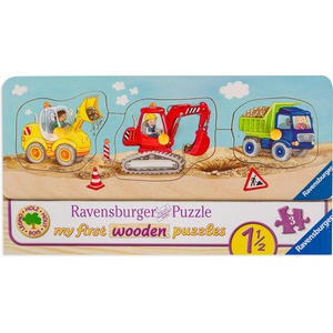 Ravensburger Бебешки пъзел Ravensburger от 3 части - Превозни средства (03006) - baby