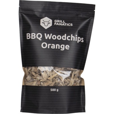 Grill Fanatics Orange dřevěná štěpka 500g
