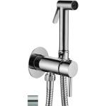 PAFFONI Bidet Kit - Едноръкохватков смесител за вграждане с хигиенен душ, неръждаема стомана ZDUP110ST (ZDUP110ST)