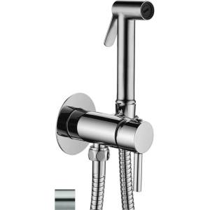 PAFFONI Bidet Kit - Едноръкохватков смесител за вграждане с хигиенен душ, неръждаема стомана ZDUP110ST (ZDUP110ST)