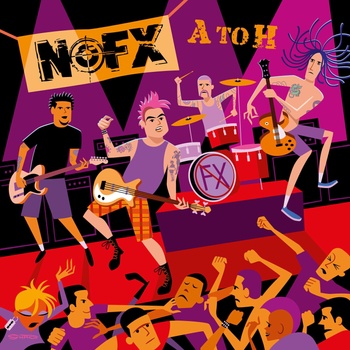 NOFX - A to H (Black Coloured) (LP) (751097017913)