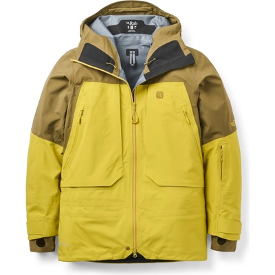 Rab Мъжко водоустойчиво яке Rab Khroma Converge Jacket Waterproof jacket - Oak / Dark Pollen (002-3194-0212)