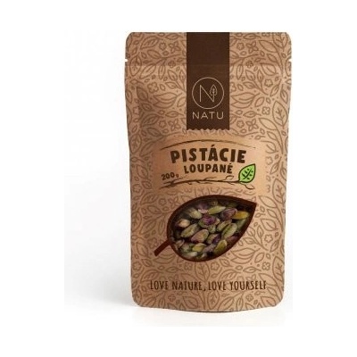 NATU Pistácie loupané ořechy natural 200 g