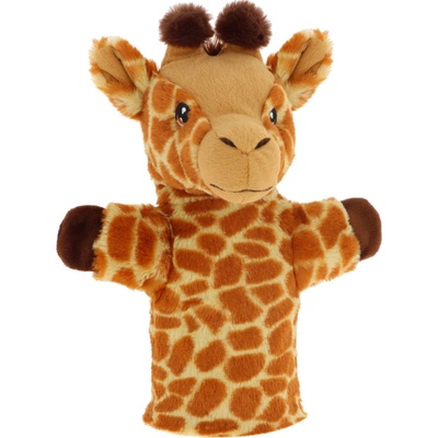 Keel Toys Keeleco plyšový maňuška na ruku eko 27 cm Žirafa