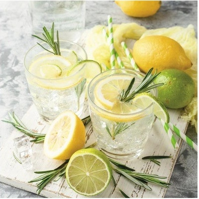 Skleněný obraz Lemonade 20x20cm