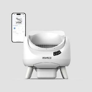 Catlink Open X Cat Litter Box - БЯЛ -- WHITE