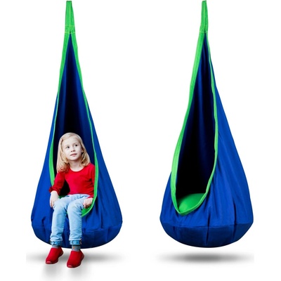 Neo-Sport Dětská houpačka do pokoje Cocoon modrá