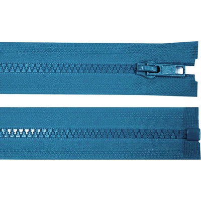 Kostěný zip No 5 délka 70 cm bundový Varianta: 216 modrá sytá, Balení: 1 ks