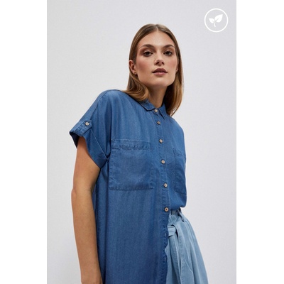 Moodo Тъмносиня лиоцелова риза Moodo Moodo | Sin | ЖЕНИ | XS