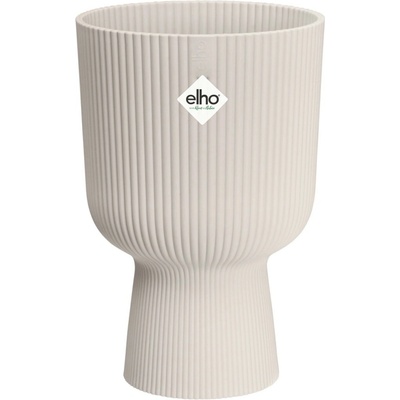 elho Květináč Vibes Fold Coupe lněná bílá 30 x 45 cm
