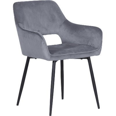 Carmen Трапезен стол redcar p - светлосив hlr (3532307)