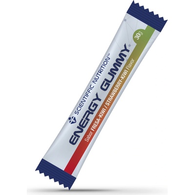 Scientiffic Nutrition Energetické gumové cukríky Jahoda 3 x 10 g