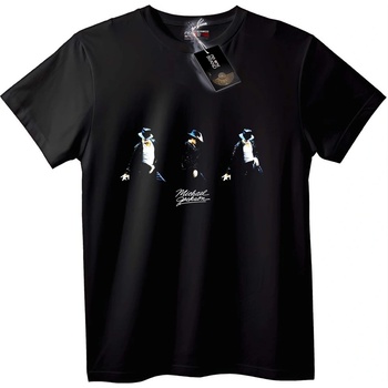 NOONEBRAND Тениска Michael Jackson Танц - 2XL, Black