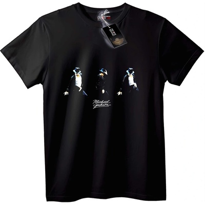 NOONEBRAND Тениска Michael Jackson Танц - 2XL, Black