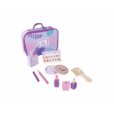 Детски комплект за гримиране, Hape, 11 части (H3052)