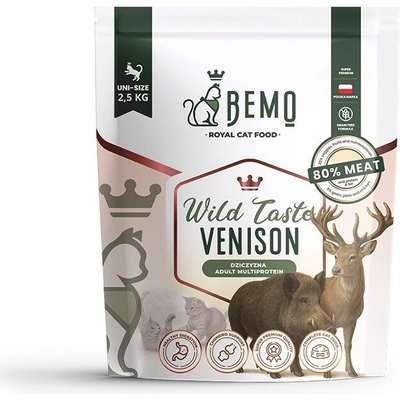 BEMO Cat Wild Taste Venison 2,5 kg