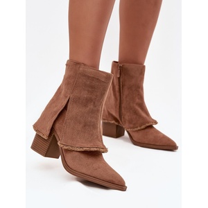 Step in style Дамски боти с ток модел 219570 Step in style