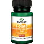 Swanson Ultra Folate 800 mcg [30 капсули]