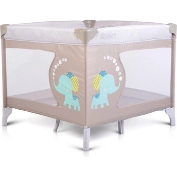 Moni Детска кошара за игра Giant сив (3800146248307)