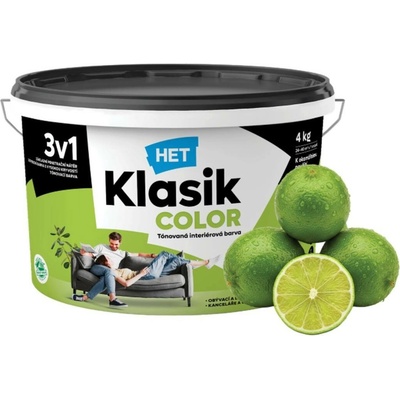 HET Klasik Color 3v1 - 8kg, KC0597 Zelený limetkový